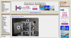 Desktop Screenshot of hackedgadgets.com